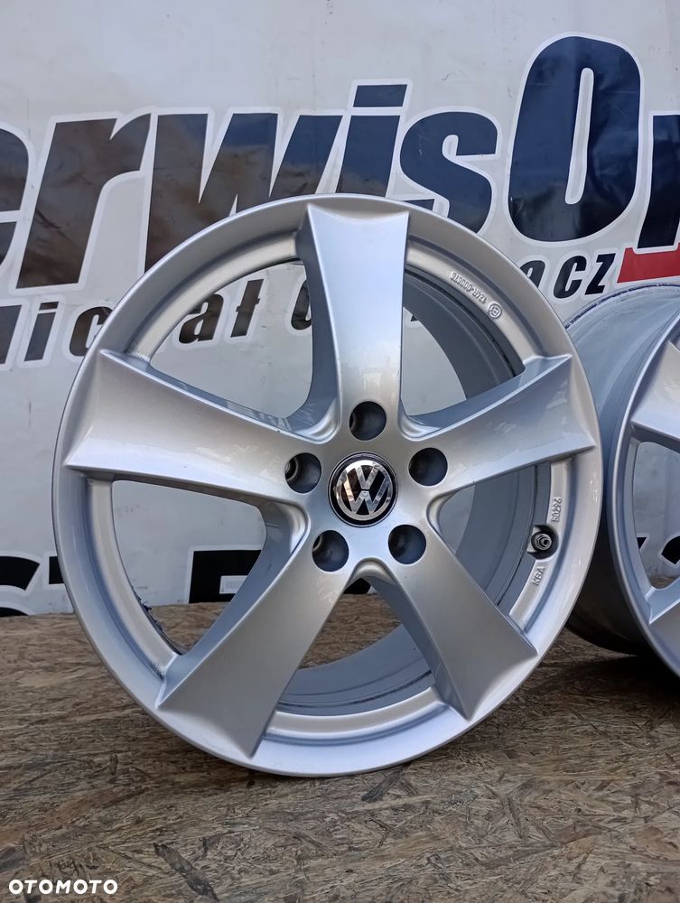 FELGI ALUMINIOWE 5x112 R17 7J ET40 DEZENT VOLKSWAGEN ARTEON BEETLE CADDY CC GOLF JETTA PASSAT SCIROCCO SHARAN TOURAN T-ROC TAYRON SKODA SEAT AUDI - 1