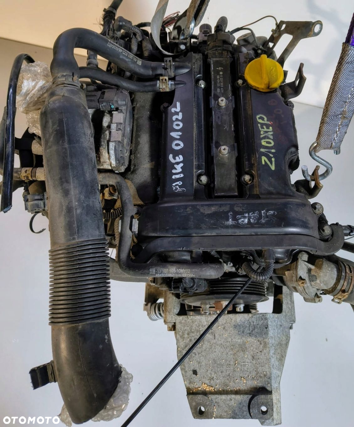 SILNIK KOMPLETNY OPEL CORSA C, D, AGILA 1.0B 12V Z10XEP - 3