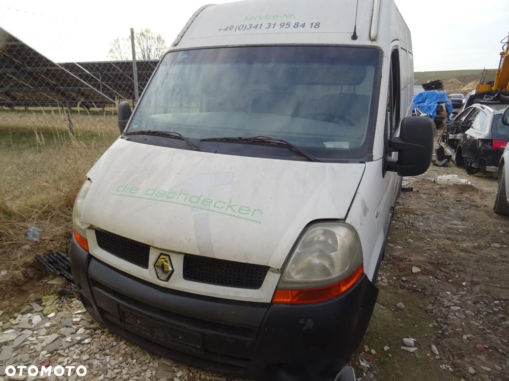Renault Master II Lift części maska zderzak błotnik lampy drzwi klapa - 6