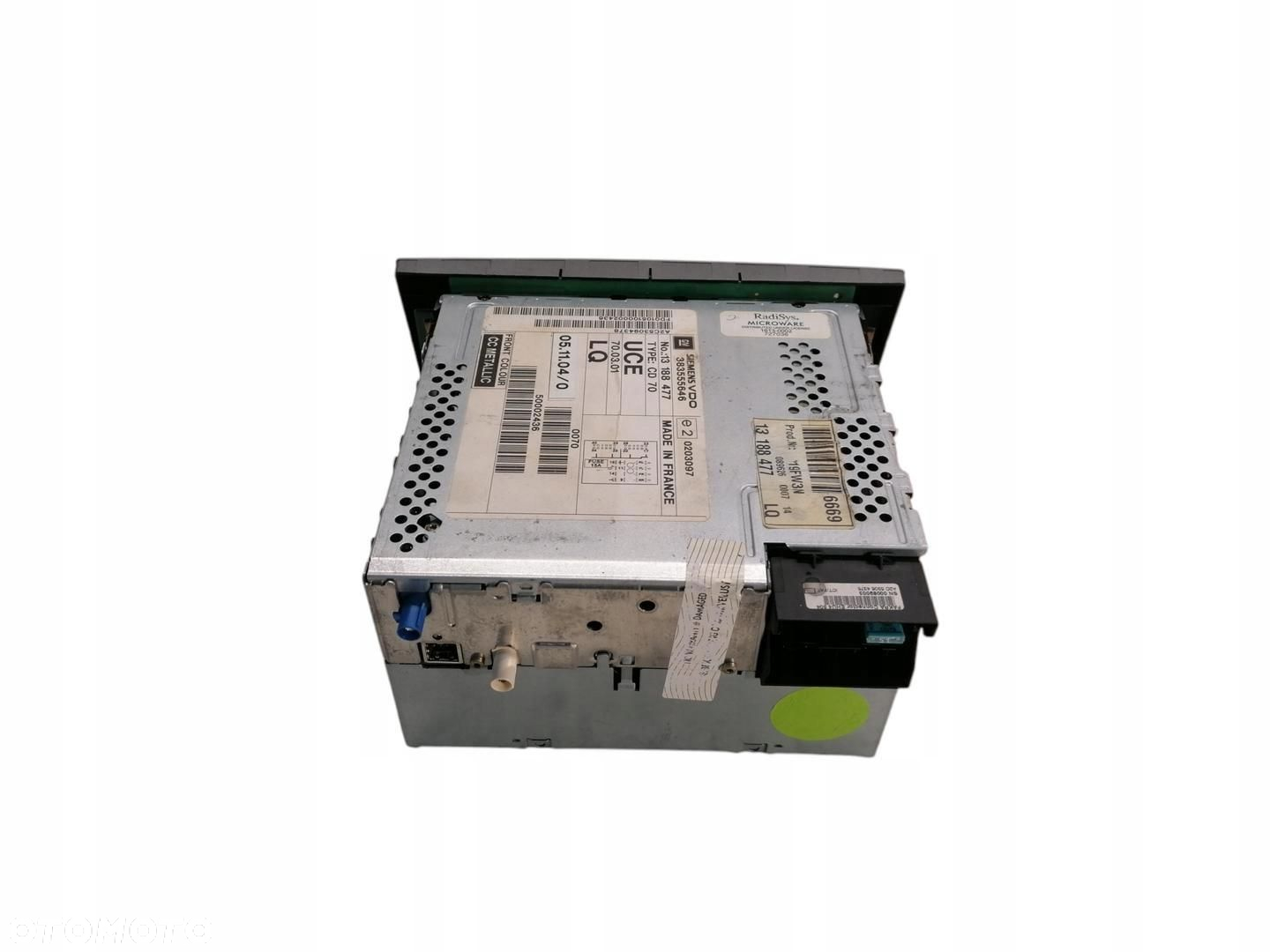 RADIO CD OPEL VECTRA C 13188477 - 2