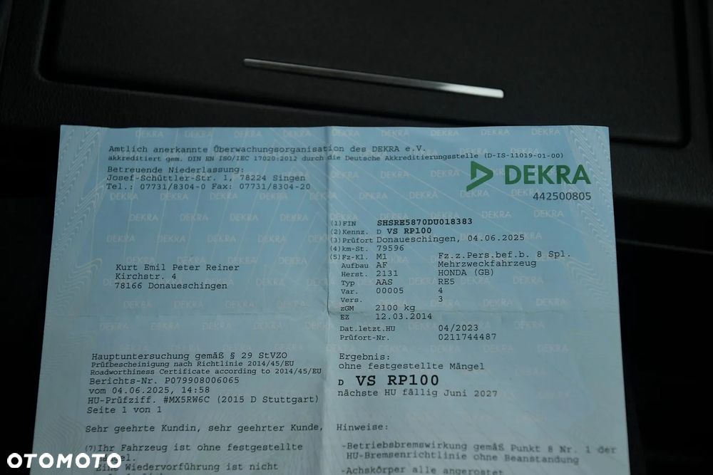 Honda CR-V 2.0i-VTEC 4WD Automatik Elegance - 37
