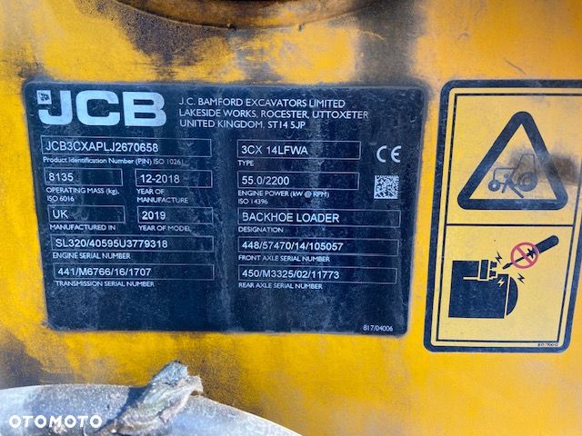 JCB 3cx 14LFWA - 9