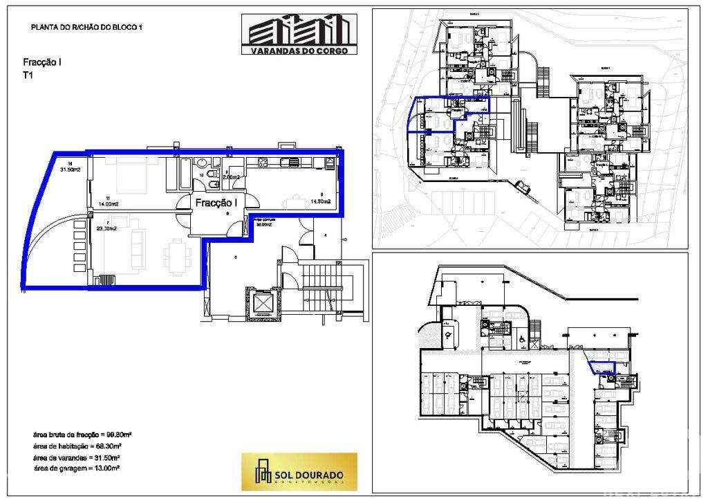 Apartamento T2 em Vila Real de 99,00 m2 - Grande imagem: 2/30