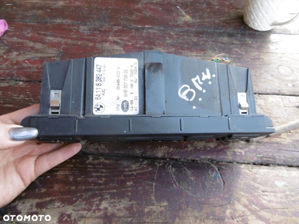 Panel sterownia klimatyzacji BMW E46 5HB007738-05 - 3