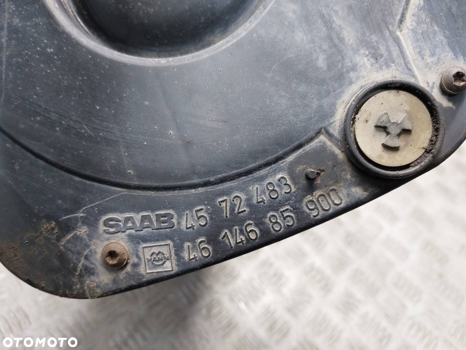 OBUDOWA FILTRA POWIETRZA + RURA DOLOT SAAB 9-5 I 2.0 T 4572483 4670469 - 6