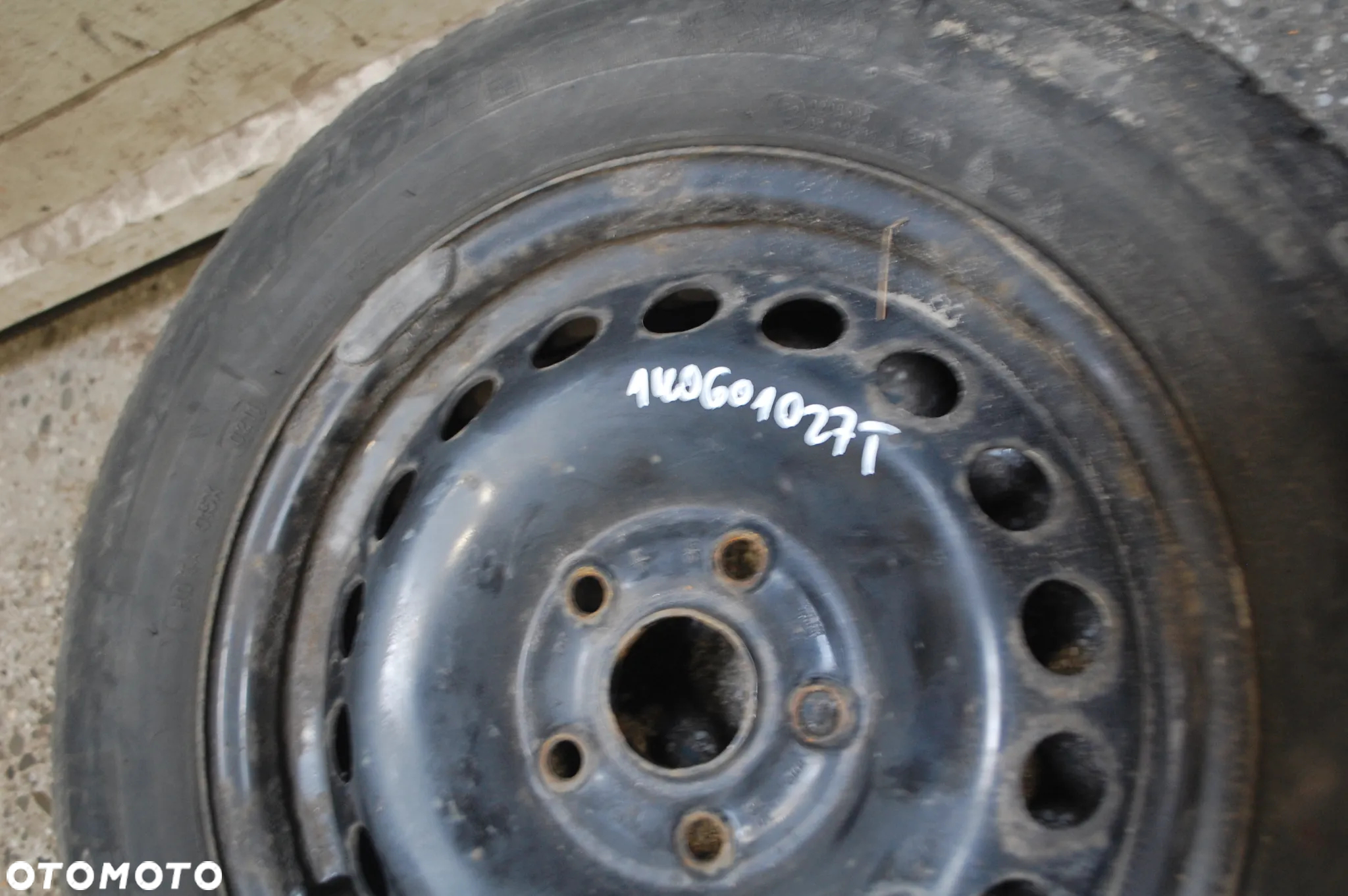 KOŁA KOŁO FELGA STALOWA 1K0601027T 5X112 ET47 6J 195/65R15 AUDI A4 VW GOLF V SKODA SEAT - 4