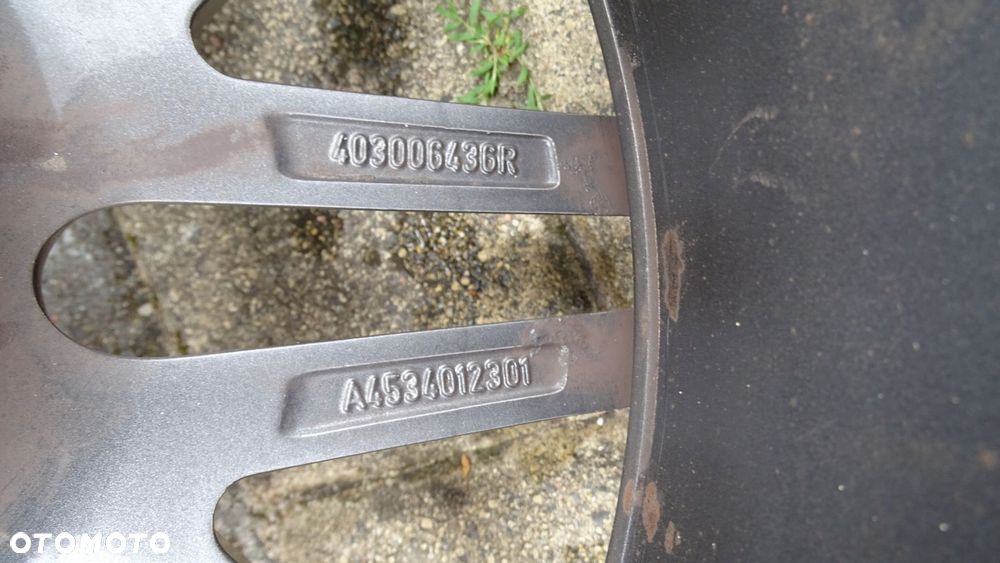 smart brabus a453 6jx16 et 42 4x100 - felga - 9