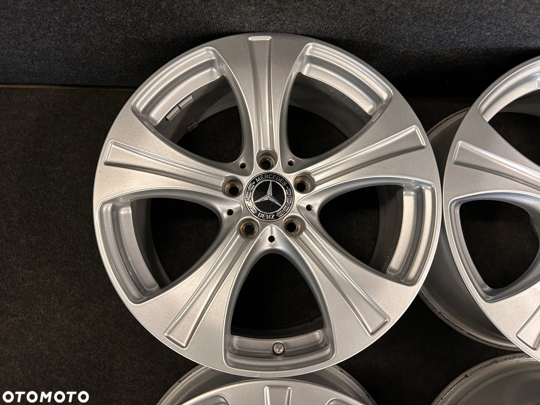Alufelgi Mercedes GLC X253, GLA, C-Klasa W205, E-Klasa W213, W212 18 cali 5x112 4szt. Ładne z czujnikami! - 5