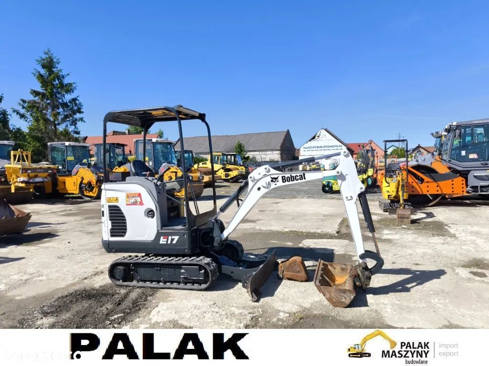 Bobcat Mini koparka Bobcat E 17  , 2018 rok   OTWARTA - 8