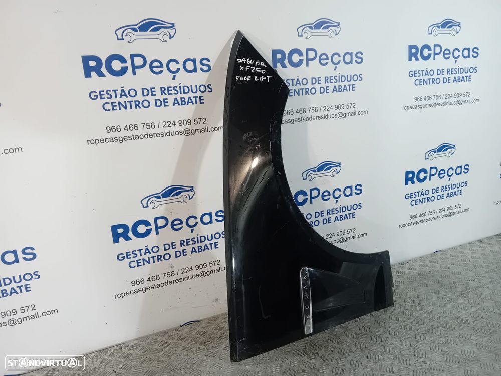 .Guardalamas Frente Frontal Direito Jaguar XF 250 Facelift Original - 4