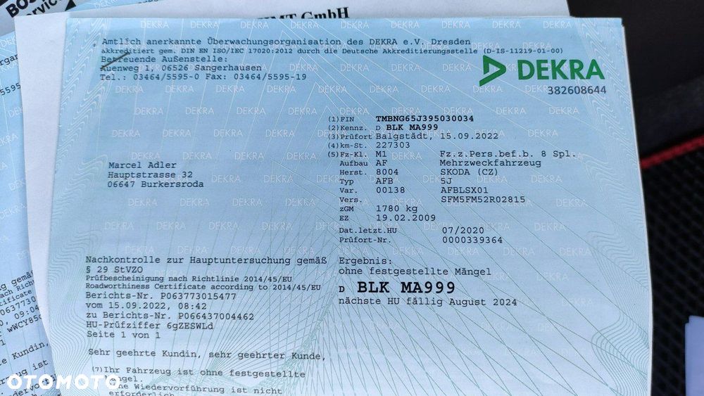 Skoda Roomster 1.9 TDI Scout - 22