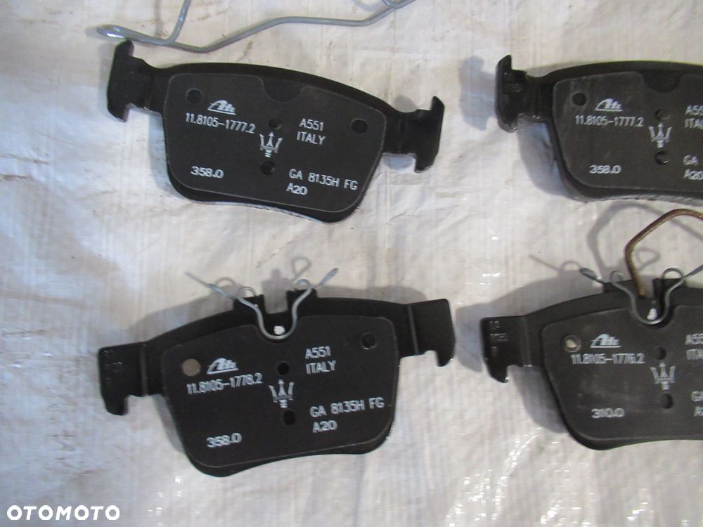 NOWE tylne klocki hamulcowe Maserati Levante - 3