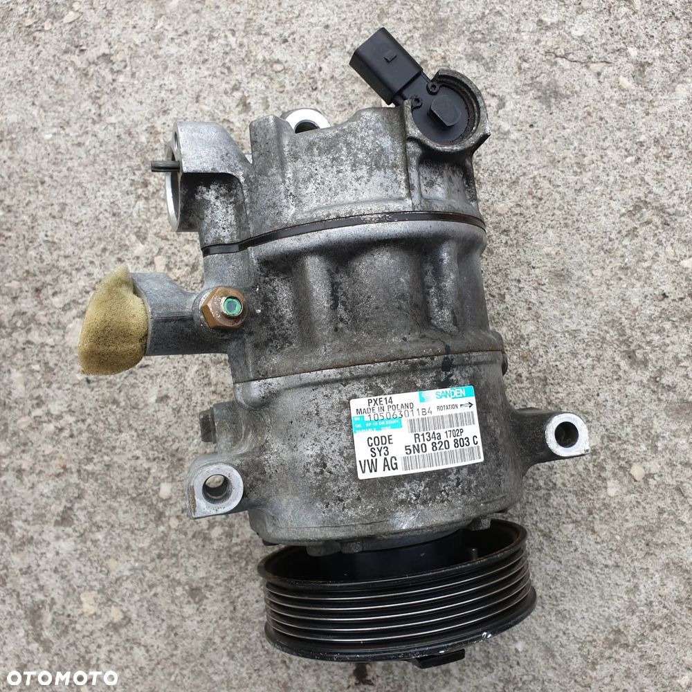 SEAT SKODA AUDI  VW POLO 6R0 KOMPRESOR KLIMATYZACJI  5N0820803C 11R - 1