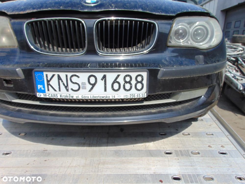 zderzak przód przedni halogeny bmw e87 668/9 schwarz 2 - 4