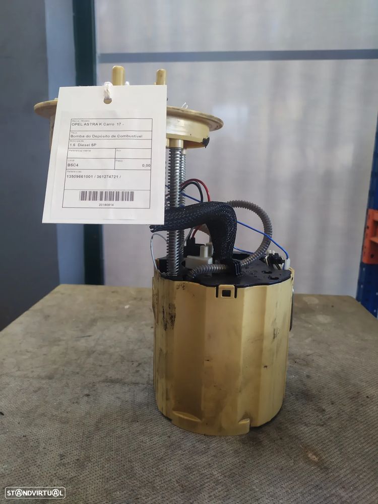 BOMBA DE COMBUSTIVEL OPEL ASTRA K / 361274721 / 13509661001 - 1
