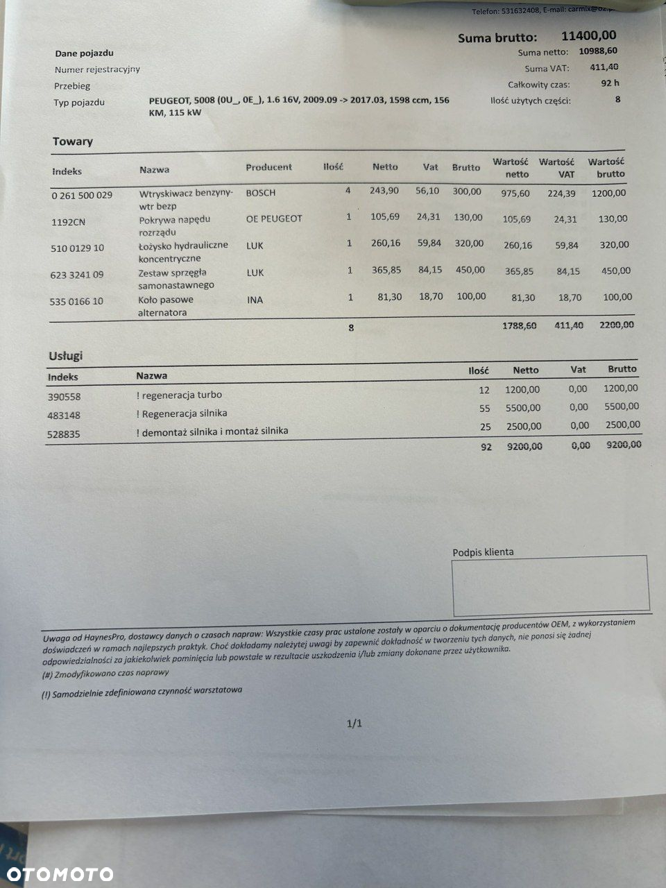 Peugeot 5008 1.6 THP Business Line 7os - 31