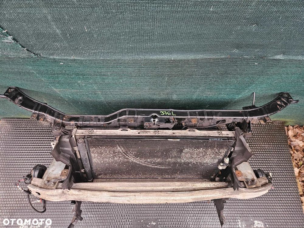Pas Przedni Wzmocnienie Czołowe Belka Zderzaka Chłodnice Intercooler Wentylator 1.8 2.0 TFSI 2.0 TDI AUDI A4 B8 - 2