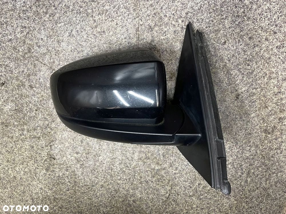 Lusterko prawe pasazera 3 PIN 475/9 BLACK SAPPHIRE BMW E70 X5 E71 X6 BDB - 2