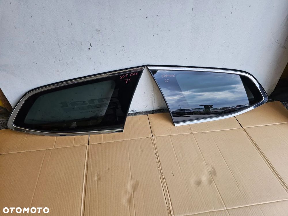 SZYBA KAROSERYJNA PRAWY TYŁ PEUGEOT 308 T9 II KOMBI - 1