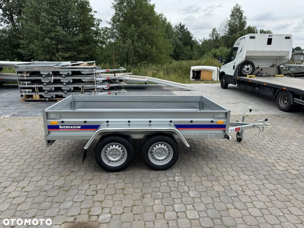 Niewiadów 263x132cm nowa przyczepka dwuosiowa 750kg BEG7527T FV 23% - 1