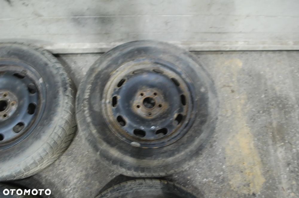 FELGI STALOWE + OPONY ZIMOWE BARUM 2017R. 195/65R15 5X100 ET38 6J SEAT LEON I VW SKODA AUDI - 3