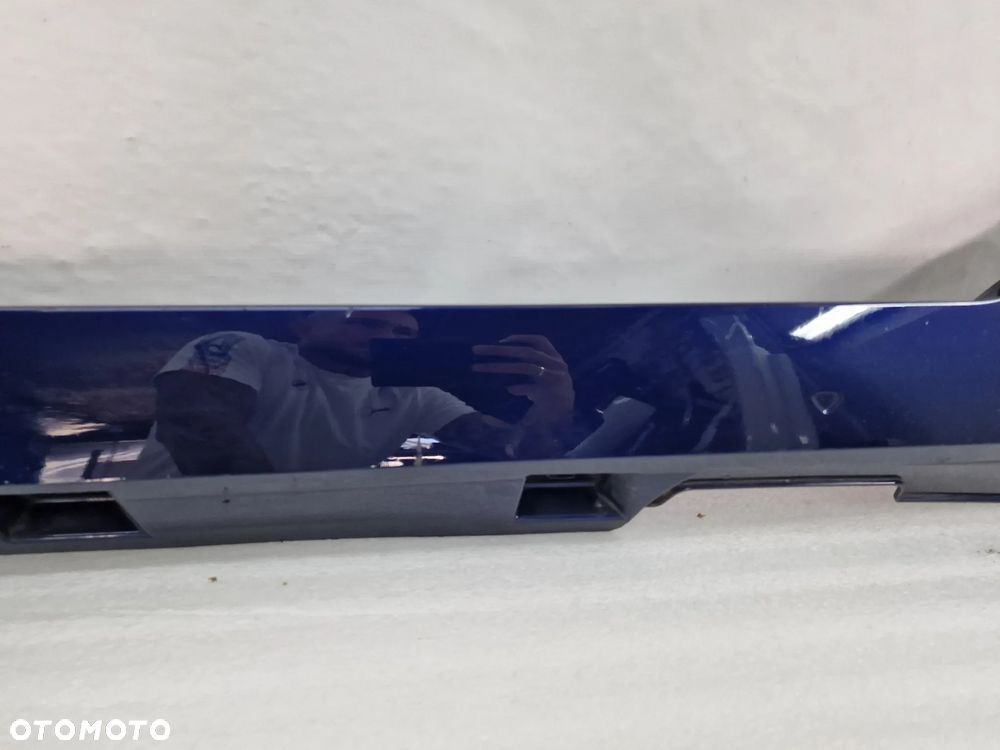 VW PASSAT B8 3G0 14- LISTWA PROGOWA / NAKŁADKA PROGU , KOLOR GRANATOWY METALIK , NR 3G0853857F , NR AUKCJI PR348 - 9
