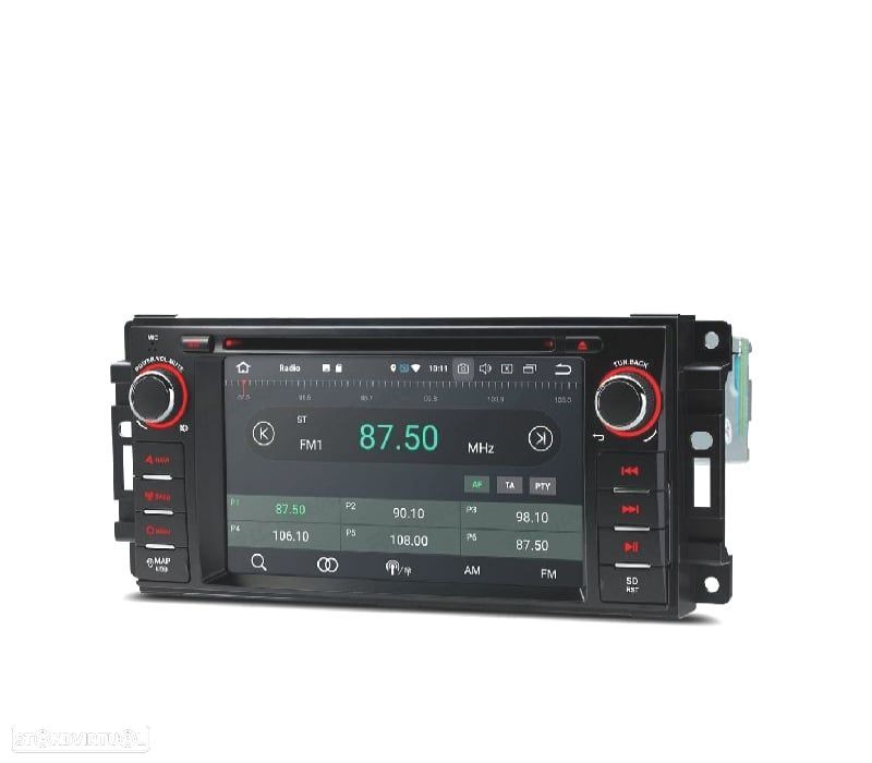 AUTO RADIO GPS ANDROID 11 PARA JEEP DODGE CHRYSLER - 8