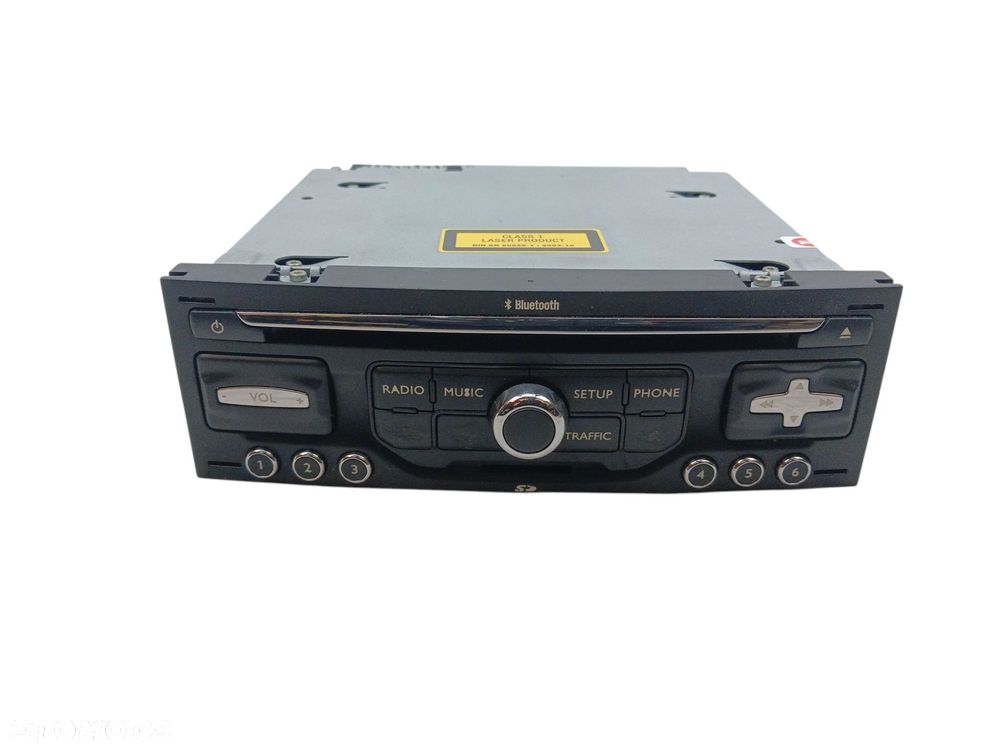 RADIO NAWIGACJA GPS CITROEN C5 III (2008-2010) 2.0 HDI 140KM 96736746ZD - 1