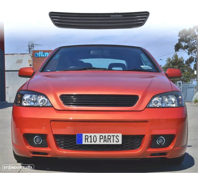 GRELHA FRONTAL OPEL ASTRA G 97-04 PRETO - 1