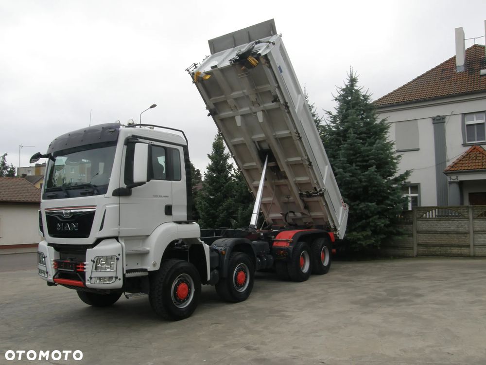 MAN TGS 35.480 8x6 2016 BORDMATIC 260000km manual z Niemiec - 4