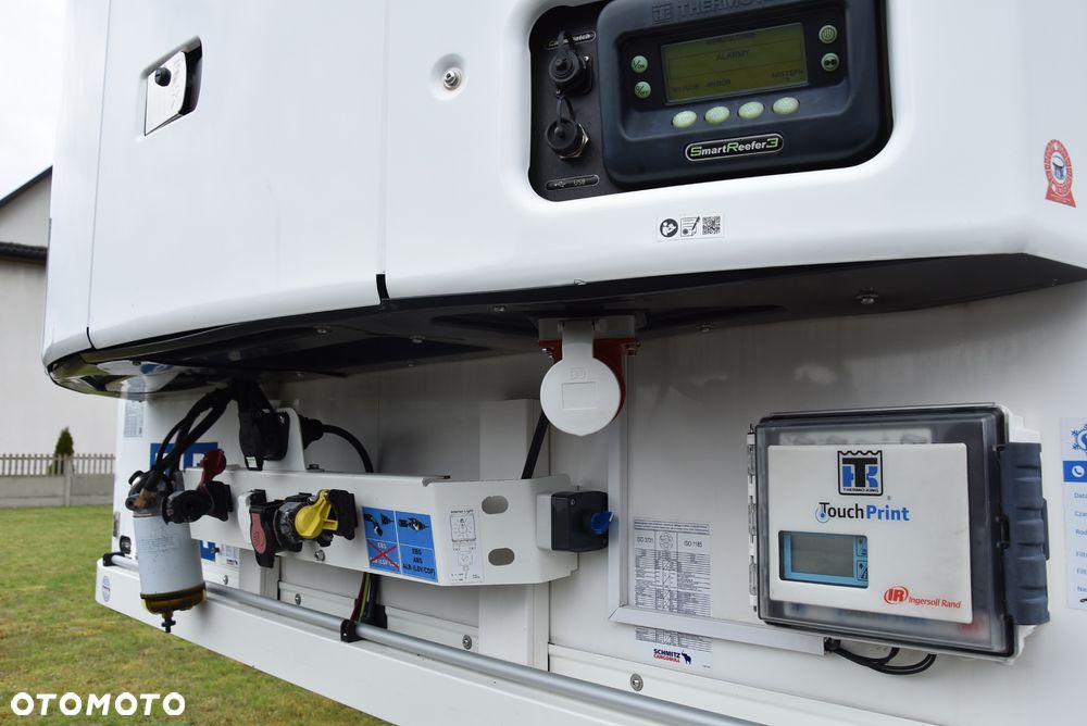 Schmitz Cargobull CHŁODNIA THERMOKING SLX / 4 RYGLE / OŚ PODNOSZONA / PALECIARA / ELEKTRYKA / DRUKARKA /  STAN IDELNY !!! - 23
