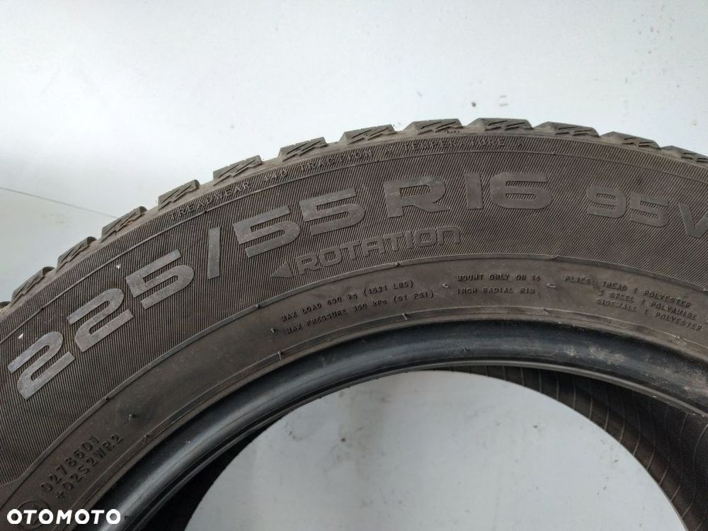 Całoroczne 225/55R16 Nokian 7mm Montaż - 4