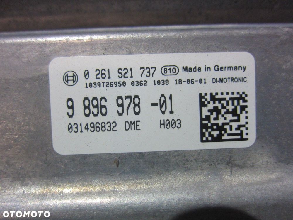 BMW X3 G01 X4 B46 G11 12148744139 9485816 KOMPUTER STEROWNIK SILNIKA MODUŁ - 6