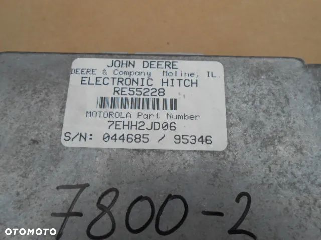 Sterownik komputer CCU HCU John Deere 7800 - 2