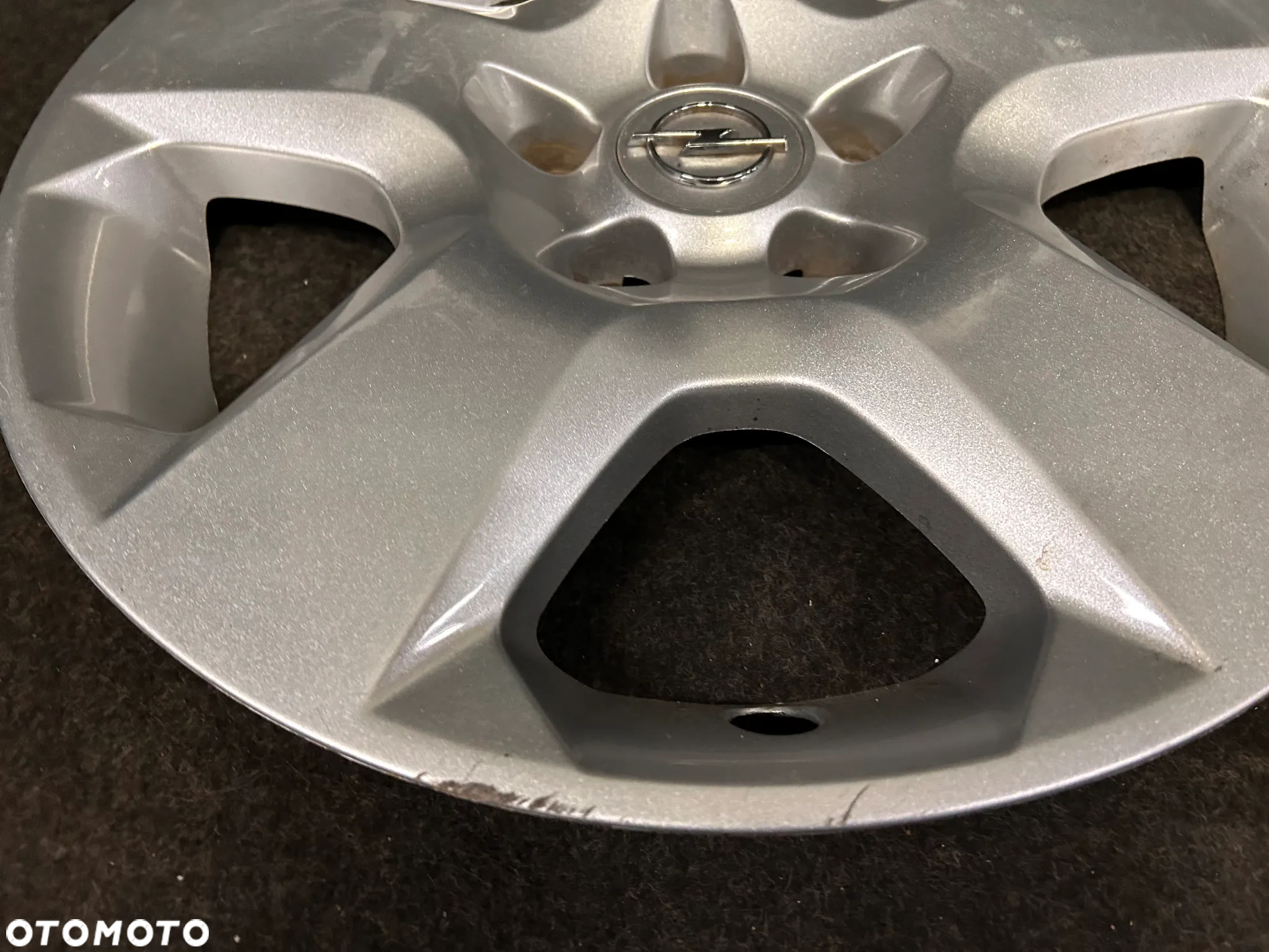 Oryginalne kołpaki na felgi strukturalne Opel Vectra C, Astra H 16 cali 4szt. - 4