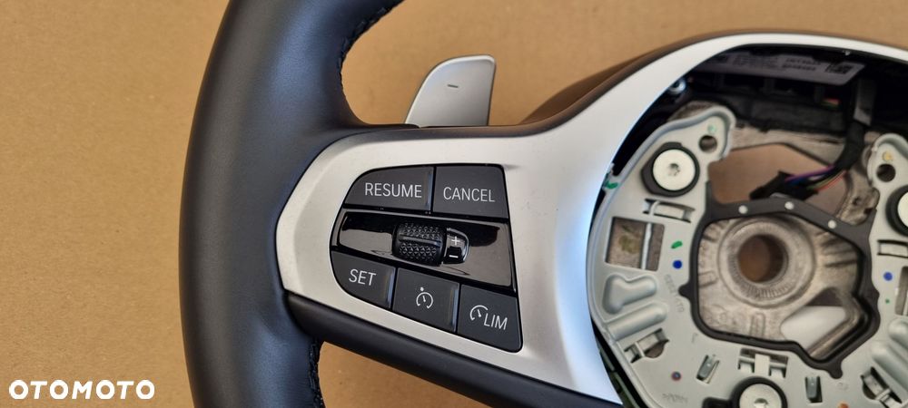 BMW 2 F44 GRAN COUPE M-PAKIET 2019- Kierownica Skóra Łopatki Oryginał - 6