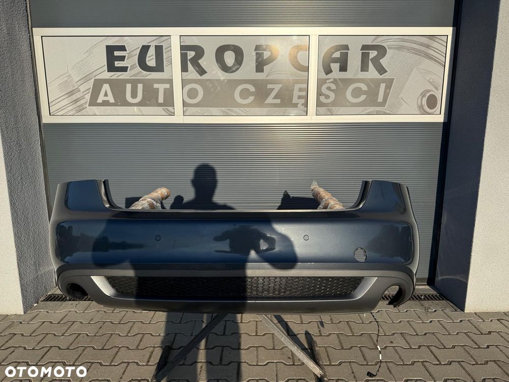 AUDI A5 8T COUPE S-LINE 07-11 ZDERZAK TYŁ TYLNY KOLOR LZ7H ŚLIZGI