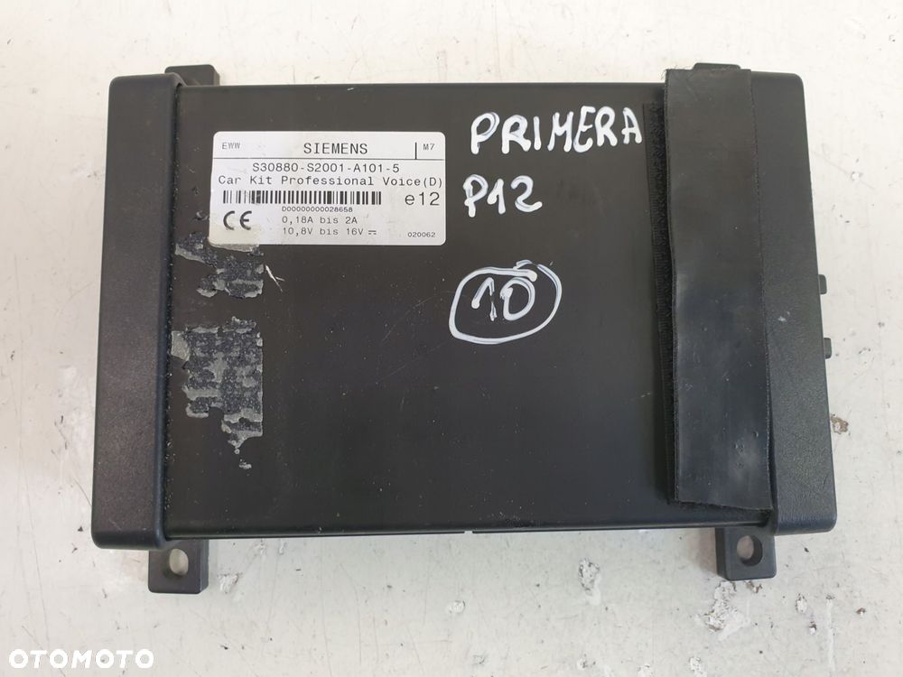 Nissan Primera P12 MODUŁ TELEFONU sterownik - 9