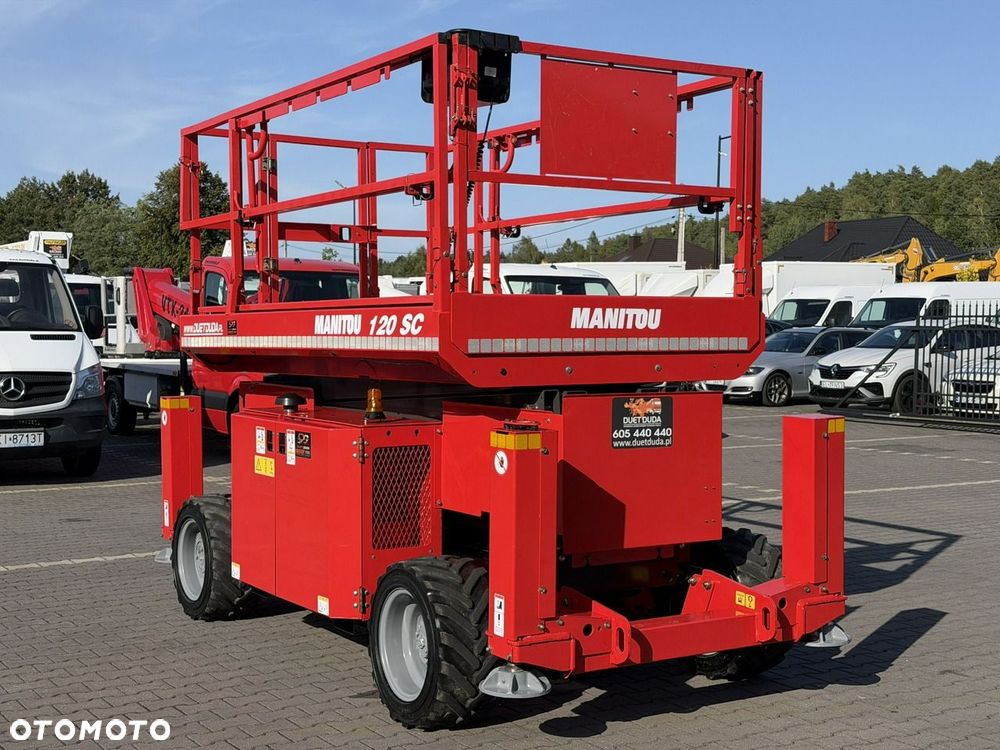 Manitou 120 SC Platforma robocza 12m Rozsuwany Kosz - 11