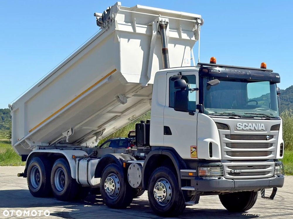 Scania G 420 * WYWROTKA* 8x4 * STAN BDB! - 3