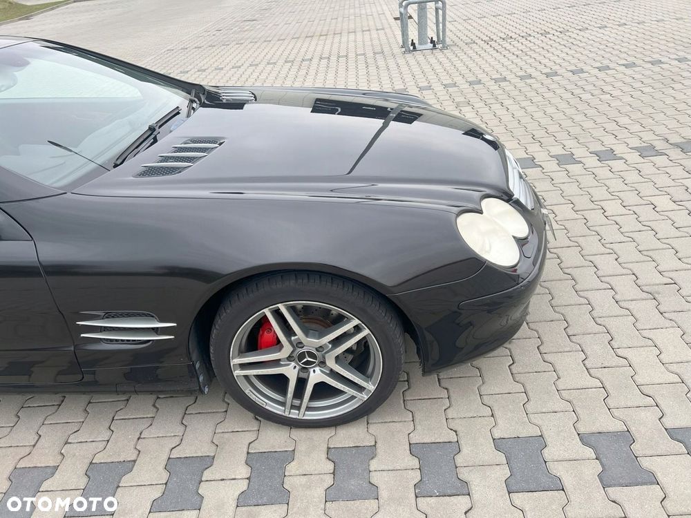Maska pokrywa silnika kompletna Mercedes SL R230 W230 SL500 SL350 kolor 197 - 3