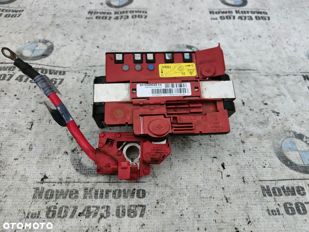 BMW E87 E81 Klema plusowa pirotechniczna 6988973 - 2