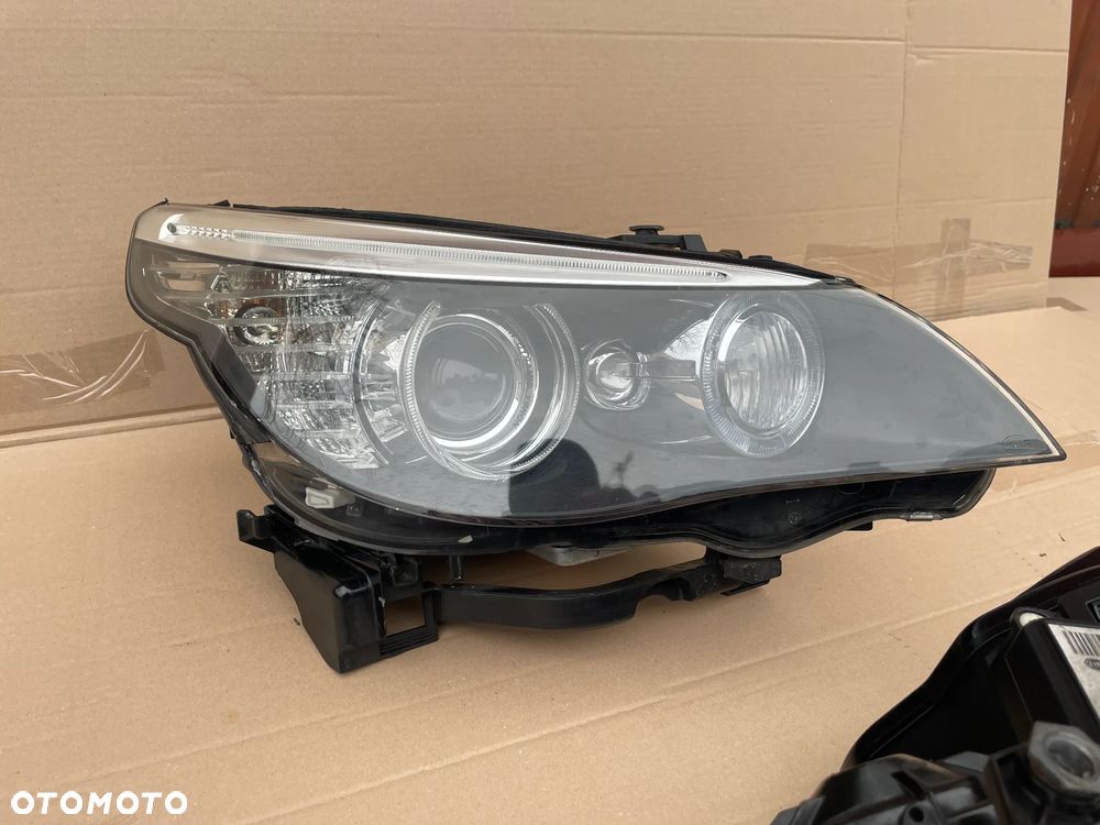 bmw e60 e61 lampy lampa lift xenon skrętny EUROPA  kompletne - 3