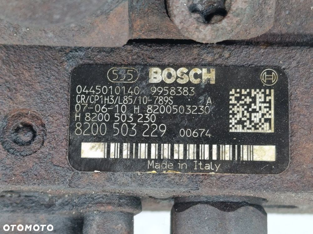 POMPA WTRYSKOWA RENAULT MASTER II FL 8200503229  8200503230 0445010140 2.5 - 5