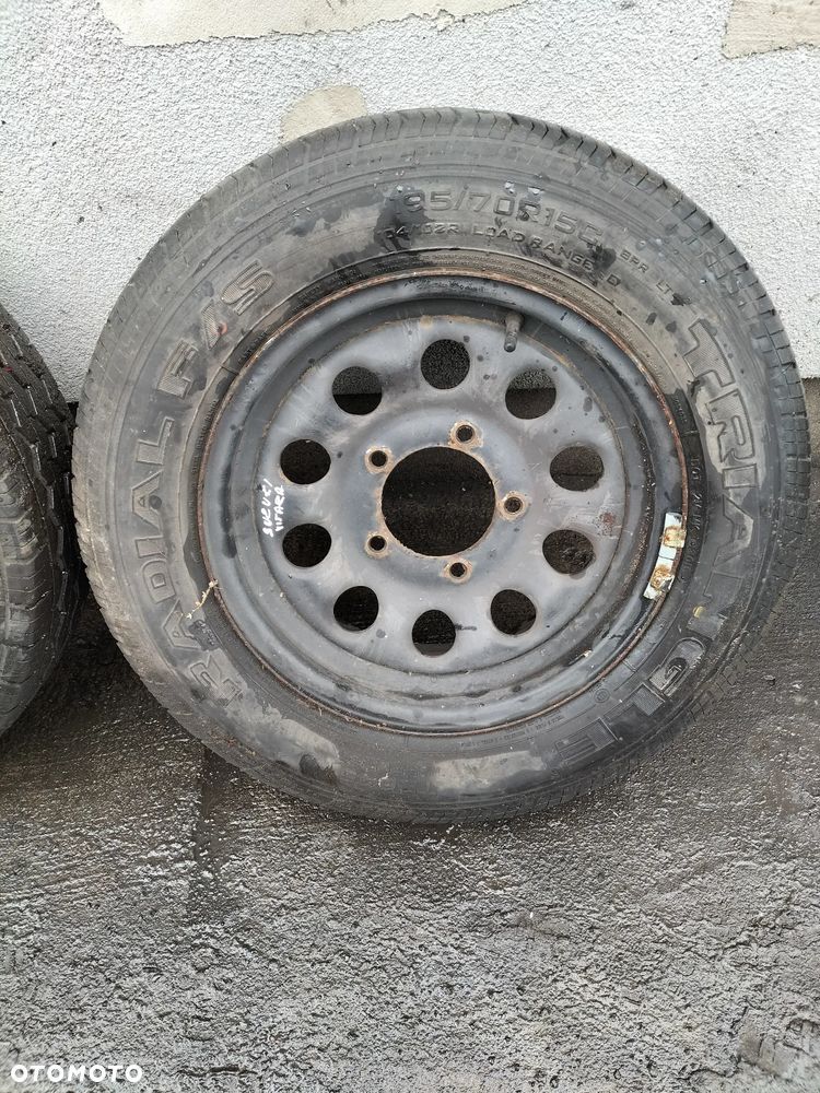 KOMPLET KÓŁ SUZUKI VITARA 5x139.7 195/70R15C - 5