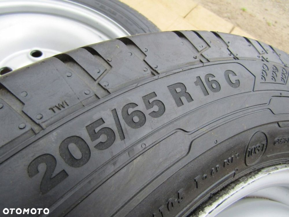 2x Opony Opona 205/65 16 C 16C 107/105T Continental VanContact 7,5 mm - 9