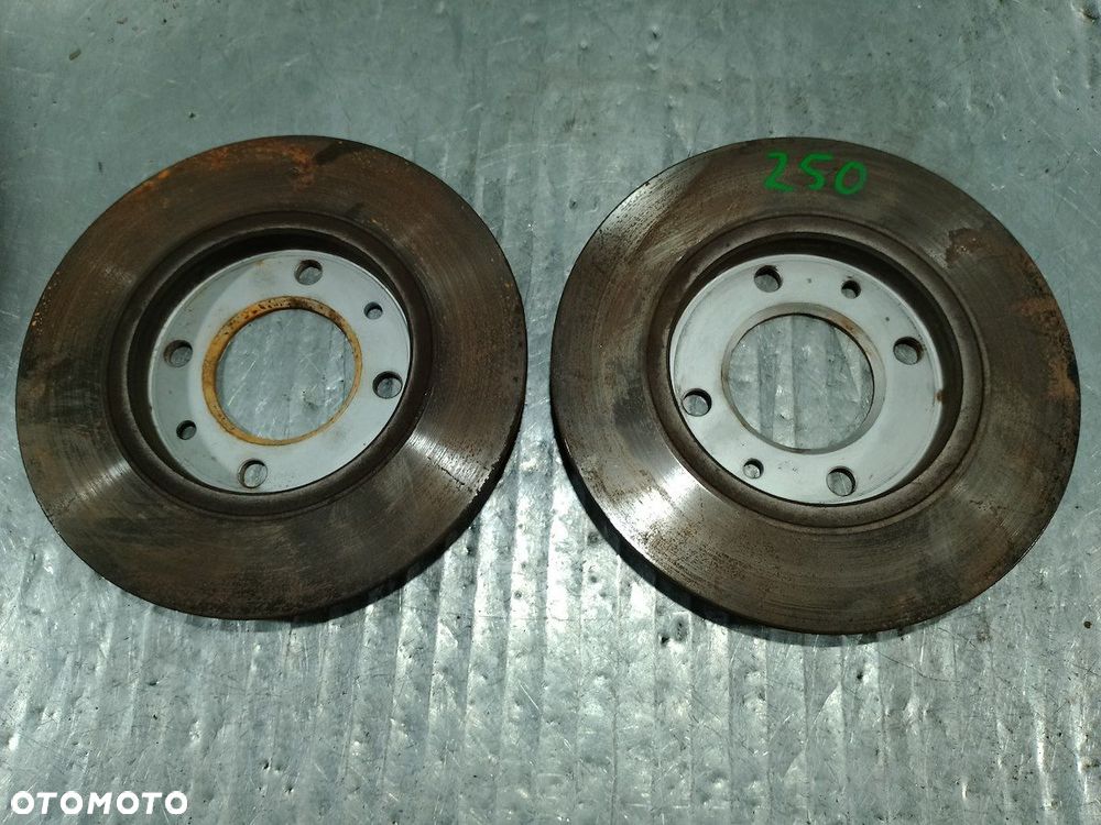 TARCZE HAMULCOWE TYŁ PEUGEOT 206 1.4 16v - 5