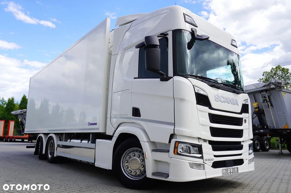 Scania R500 6x2 / Chłodnia KRONE 19 EPAL / Thermoking T1000R / oś skrętna - 8