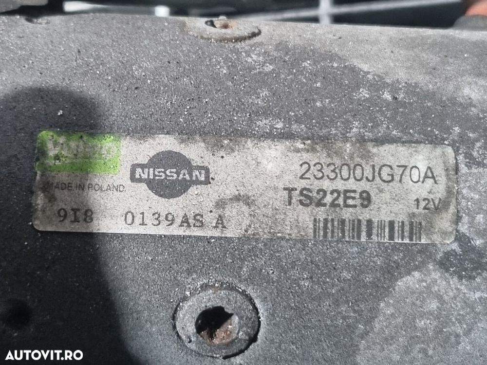 Electromotor Nissan Qashqai 2.0 D 2008 - 2010 110kW 150CP 1995CC Manuala M9R (1447) ... - 4