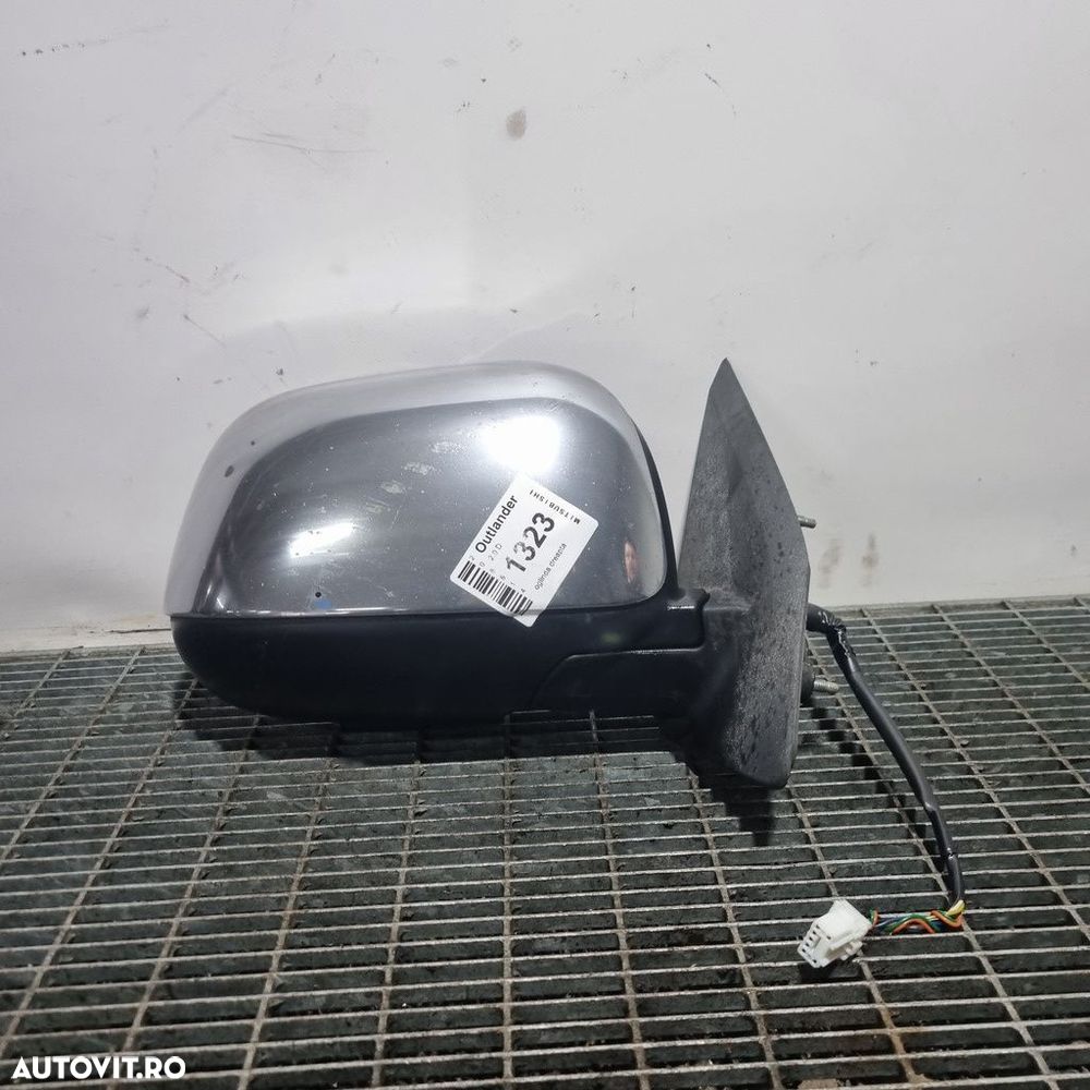 Oglinda dreapta Mitsubishi Outlander 2009 - 2012 4 Usi Amethyst Black Pearl X42 (1323) ... - 1
